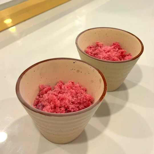 Gongura Flower Granita